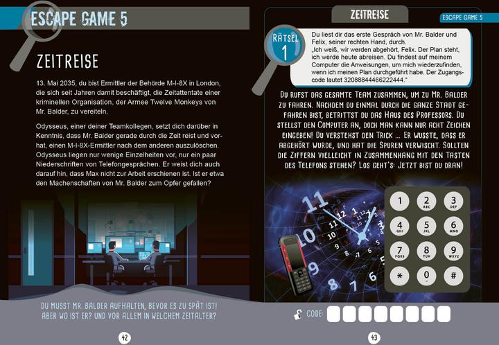 Produktbild Rätsel, Codes und Games – Die XXL Mathe-Challenge für die 7. und 8. Klasse (Deutsch, Julien Durand, Arnaud Durand, Jean-Baptiste Civet, Olivier Lefebvre, 2024)