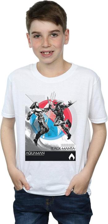 Produktbild Aquaman Vs Black Manta TShirt Jungen (140, 146)
