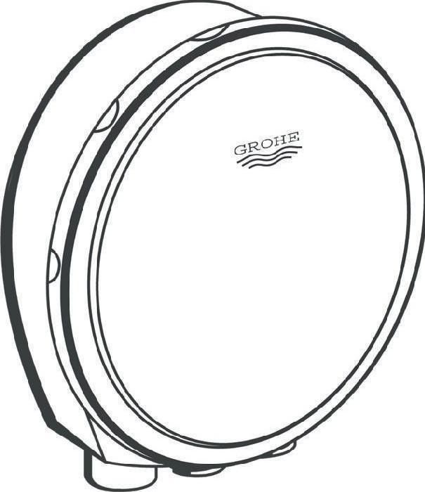 Actual product image Grohe Water/drain/overflow grt. TALENTOFILL ready-to-install set co sun bü
