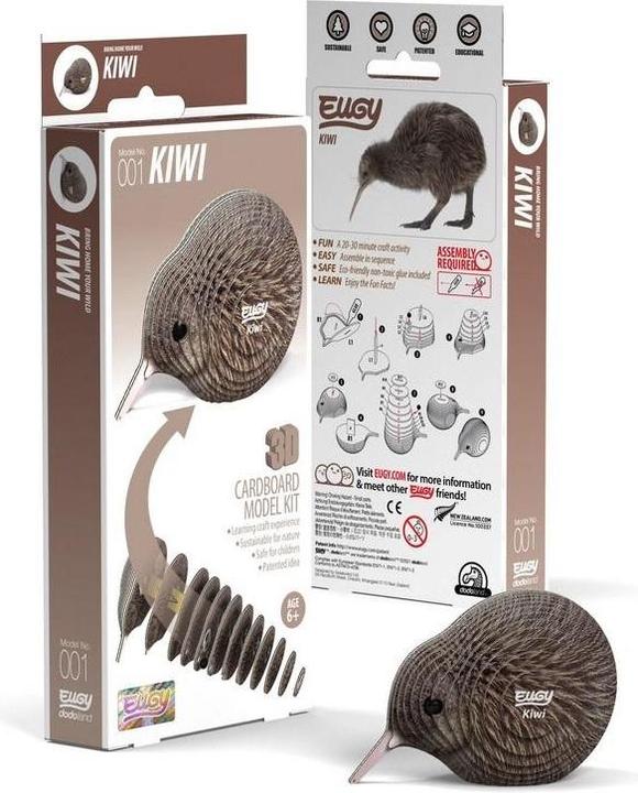 Produktbild Fat Brain Toys Kiwivogel Eugy Eco 3D Puzzle (1 Teile)