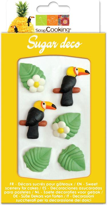 Actual product image ScrapCooking Decorative sugar "Tropical (6 pcs.)