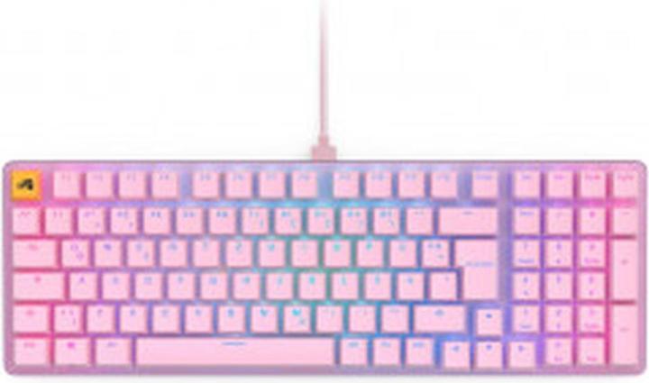 Actual product image Glorious GMMK 2 Full-Size Keyboard - Fox Switches, DE Layout (DE, Cable)
