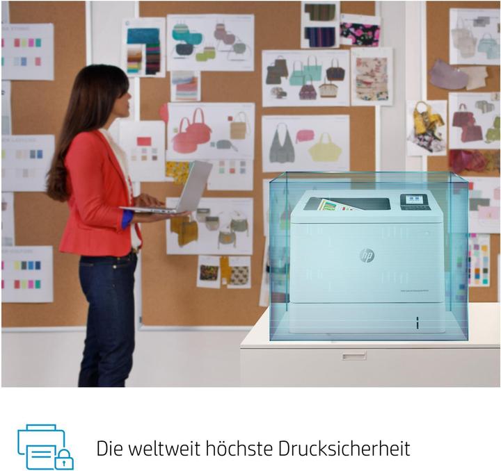 Produktbild HP Color LaserJet Enterprise M554dn (Laser, Farbe)