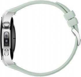 Produktbild Huawei Smartwatches Watch 5 (42mm), Fluorelastomer Hellgrünes Armband, Metallgehäuse, Soc-L19F (42 mm)