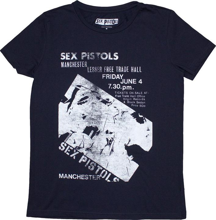 Sex Pistols Manchester Flyer (Girlie)