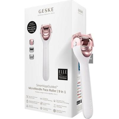 Konjac Sponge, Gesichtspflegegerät, Roller do mezoterapii igłowej twarzy 9w1 Geske z Aplikacją (starlight)