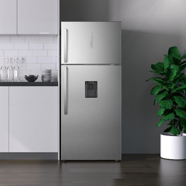 Produktbild Hisense RT728N4WCE Kühlschrank mit Gefrierfach Kostenlose Installation 552 L E Metallic (552 l)