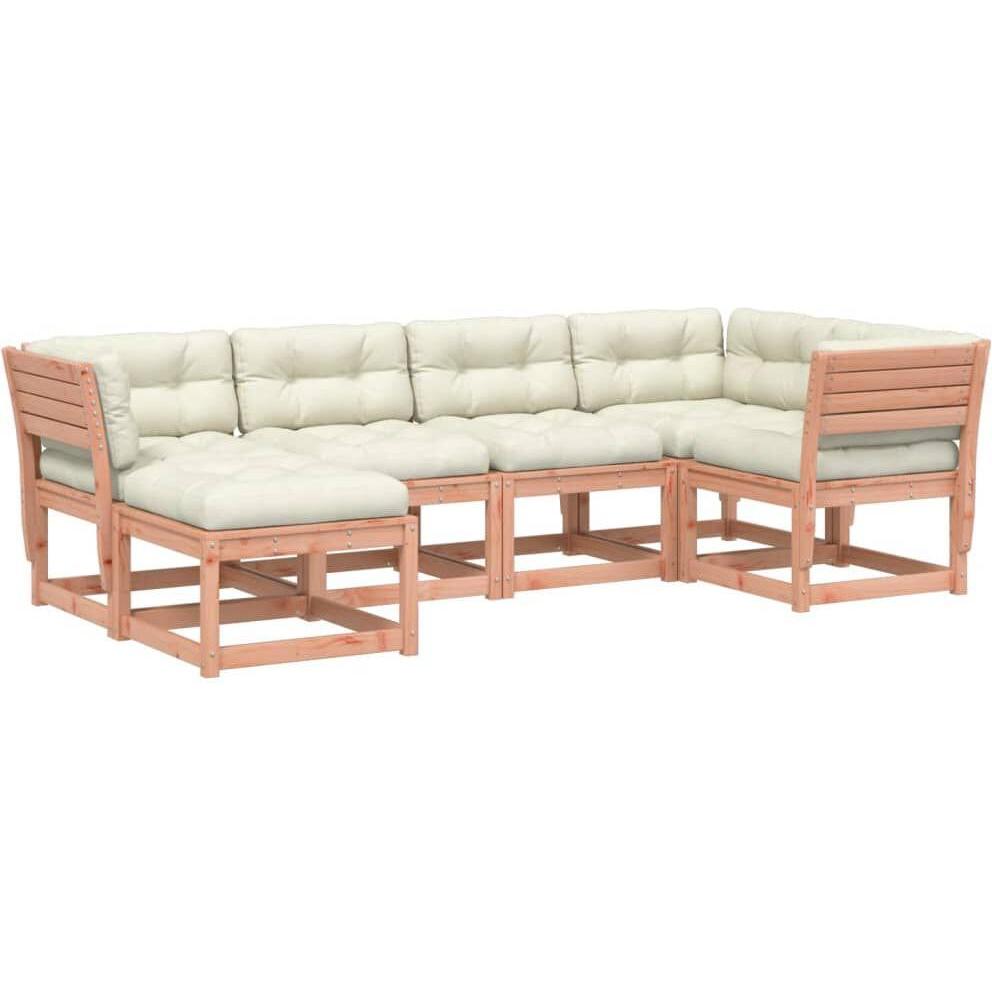 VidaXL, Gartenlounge, 10-tlg. Garten-Lounge-Set mit Kissen