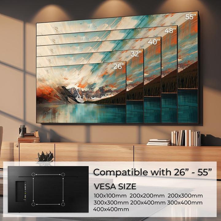 Produktbild Maclean MC-862 (Wand, 40 kg, 26" - 55")