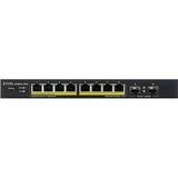 Productafbeelding Zyxel Schakelaar 8x GS1900-10 GbE L2 POE+ /+2 SFP slots (10 ports)