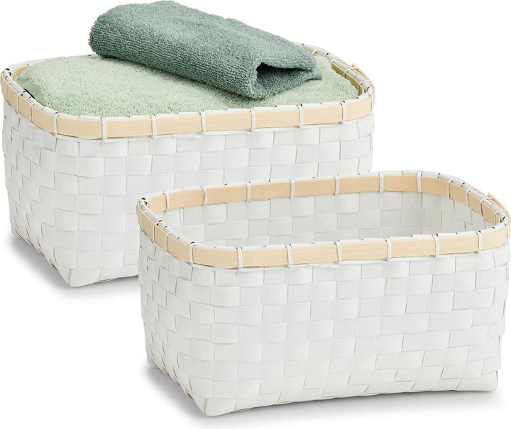 Actual product image HTI-Living Storage basket woven (27 cm, 2x)