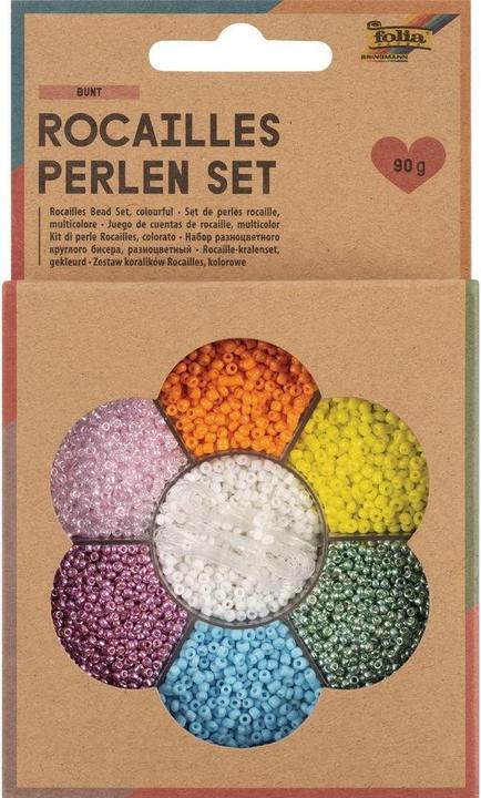 Immagine prodotto Folia Set di perline Rocailles COLORE