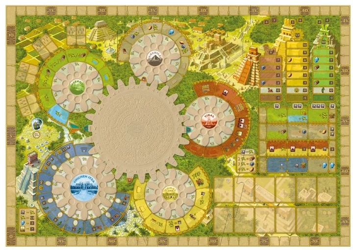 Image du produit Czech games edition CZ025 - Tzolkin : Der Maya - Kalender, jeu de société, 2-4 joueurs, à partir de 13 ans (édition DE) (Allemand)