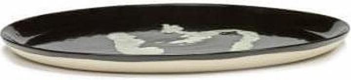Serax Serving Plate Black Pepper White Feast