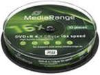 Produktbild MediaRange MR453 - DVD+R 16x, Cake10 (10 x)