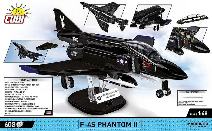 Image du produit Cobi ARMED FORCES 5899 F-4S PHANTOM II 608 KL.