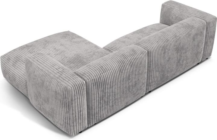 Image du produit Micadoni Canapé D'Angle Droit Modulaire, "Martina", 2 Places, 283x176x75 Fabriqué en Europe (Canapé modulaire, Canapé d'angle)