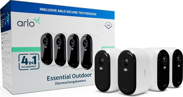 Produktbild Arlo Essential FHD Outdoor Camera (1920 x 1080 Pixels)