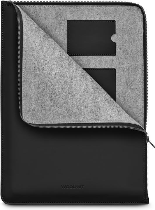 Actual product image Woolnut coated folio for MacBook Pro 16"", black (16", Apple)