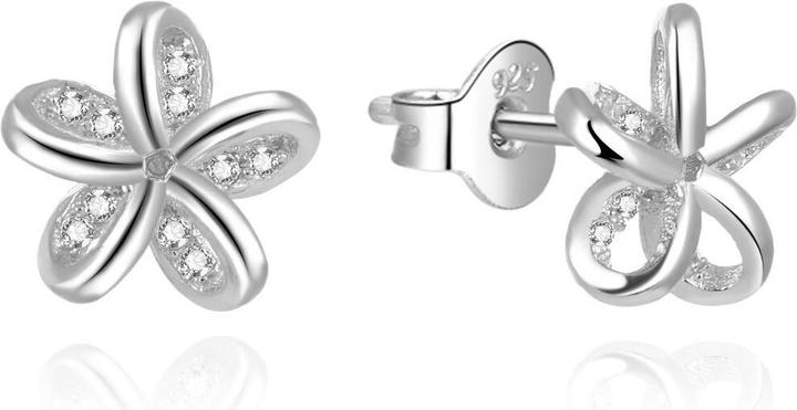 Image du produit Beneto Délicate fleur boucles d'oreilles avec zircons AGUP2325L