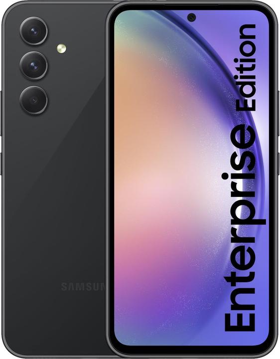 Produktbild Samsung Galaxy A54 Enterprise Edition (128 GB, Awesome Graphite, 6.40", Hybrid Dual SIM, 5G)