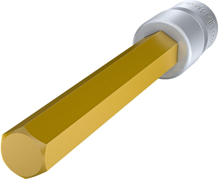 Produktbild HAZET Schraubendreher-Steckschlüsseleinsatz 986SL-14 ∙ Vierkant12,5 mm (1/2 Zoll) ∙ Innen Sechskant… (14 mm)