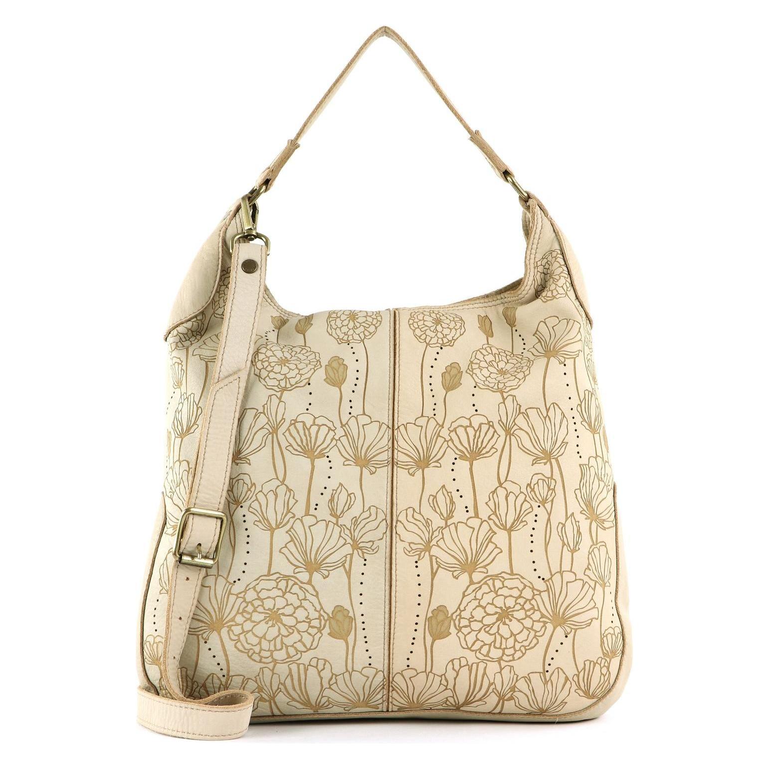 Caterina Lucchi, Damen, Handtasche, Matera Shoulder Bag, Beige