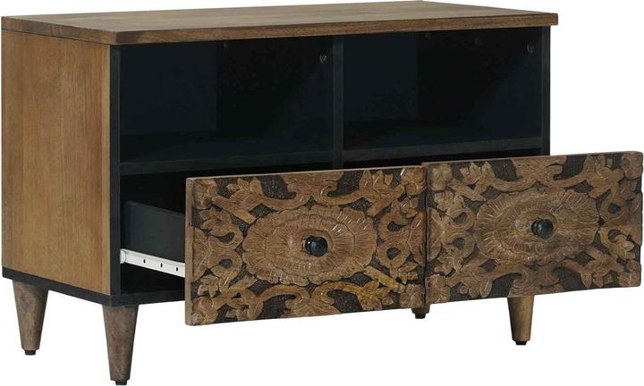 Image du produit vidaXL Mango-Holzschrank (70 x 33.50 x 46 cm)