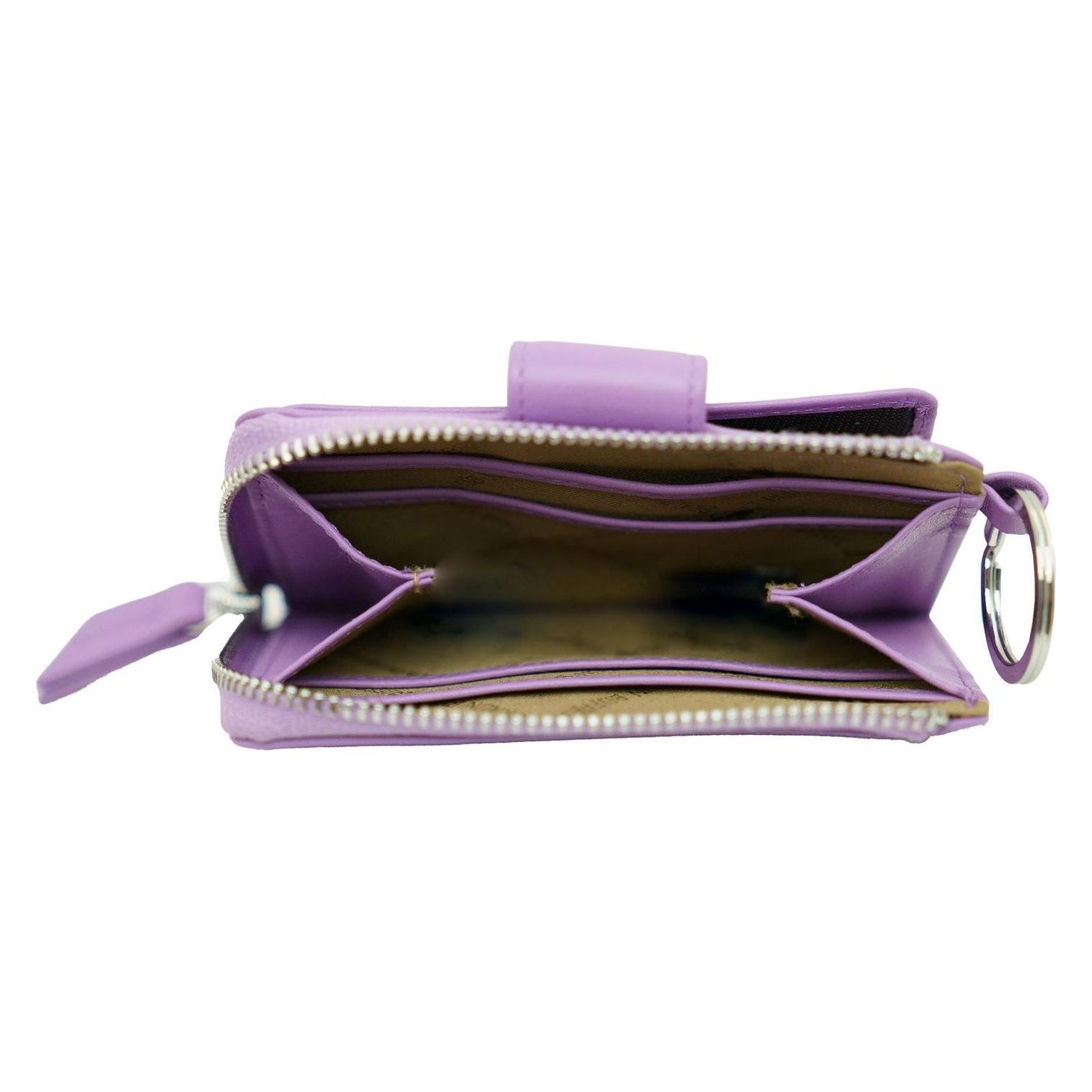 Braun Büffel, Damen, Portemonnaie, Joy Kreditkartenetui Rfid Schutz Leder 11 Cm, Violett