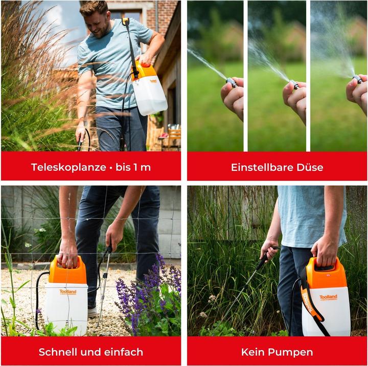 Produktbild Garden Lights Drucksprüher - Akkubetrieben - 6 L (6 l)