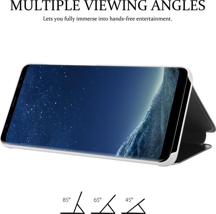 Immagine prodotto Cadorabo Copertina per specchietto retrovisore Smart View a libro (Samsung Galaxy S8)