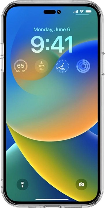 Image du produit Mofi iPhone 14 Pro Coque fine en caoutchouc Transparent (Apple iPhone 14 Pro)