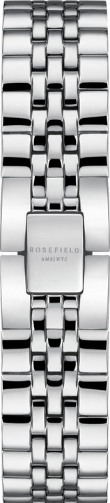 Produktbild Rosefield The Mini Boxy White Sunray Silver (Analoguhr, 22 mm)