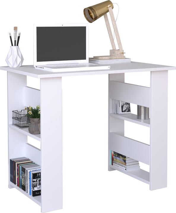 Produktbild VCM Holz Schreibtisch Computertisch Arbeitstisch Bürotisch Büro Tisch Efilo (90 x 56 cm)