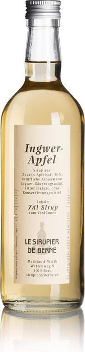 Produktbild Sirupier de Berne Ingwer-Apfel Sirup 70 cl Le Fl.Depot Fr. 1.- (1 x 70 cl)