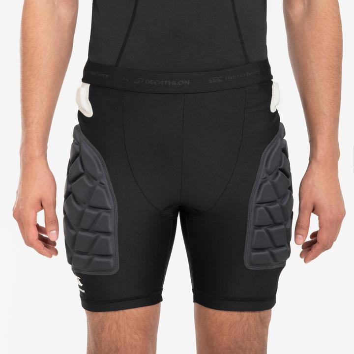 Image du produit Offload Short de protection Rugby Femme/Homme - Canterbury S500 noir (XL, Short de protection, Modèle unique)