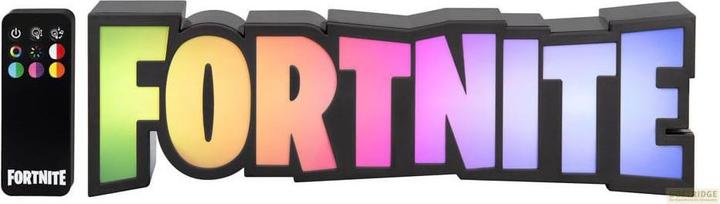Actual product image Paladone Products Fortnite logo LED RGB lamp