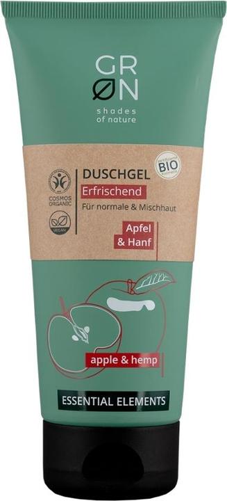 Produktbild GRN ESSENTIAL Duschgel erfrischend Apfel & Hanf (200 ml)
