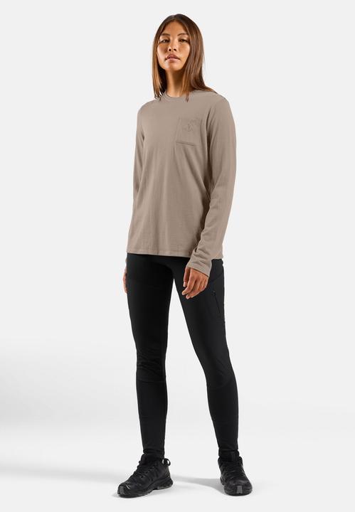 Image du produit Odlo T-shirt à col ras du cou l/s MERINO 200 POCKET (S)