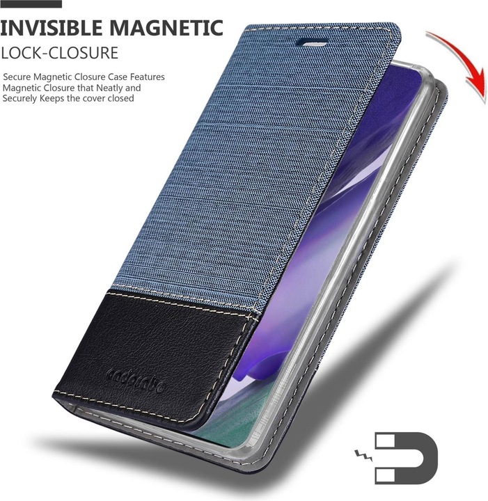 Actual product image Cadorabo Case Jeans Book (Samsung Galaxy Note 20 Ultra)
