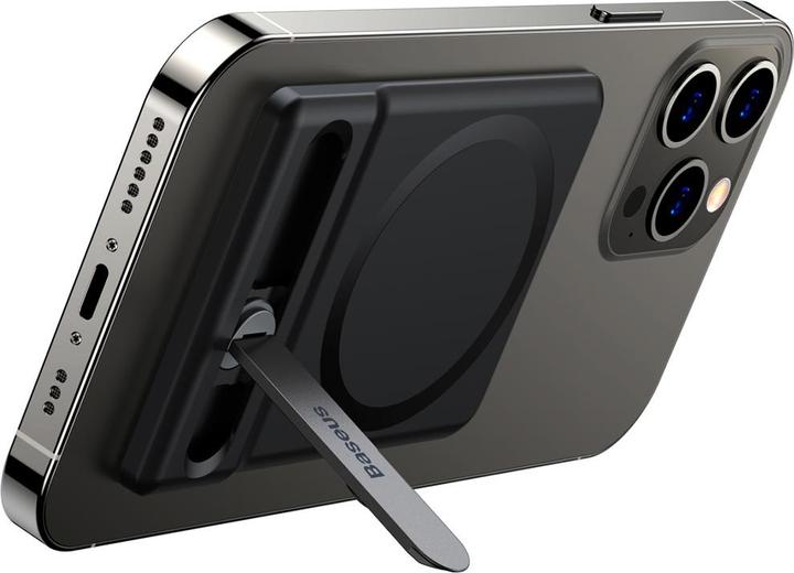 Image du produit Baseus Support magnétique pliable pour iPhone MagSafe (noir)