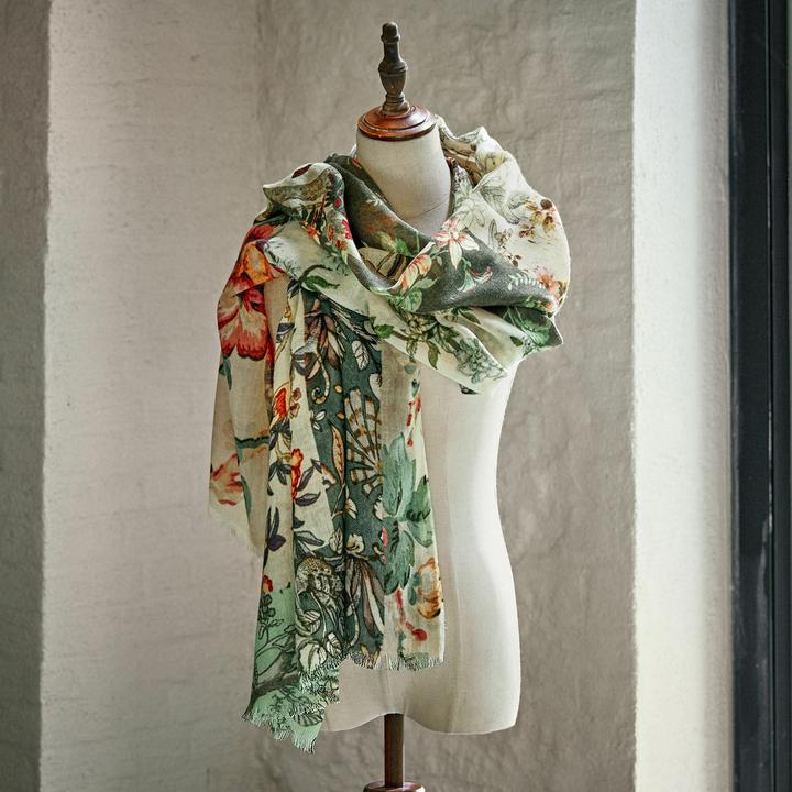 Image du produit Loberon Écharpe Garnay multicolore