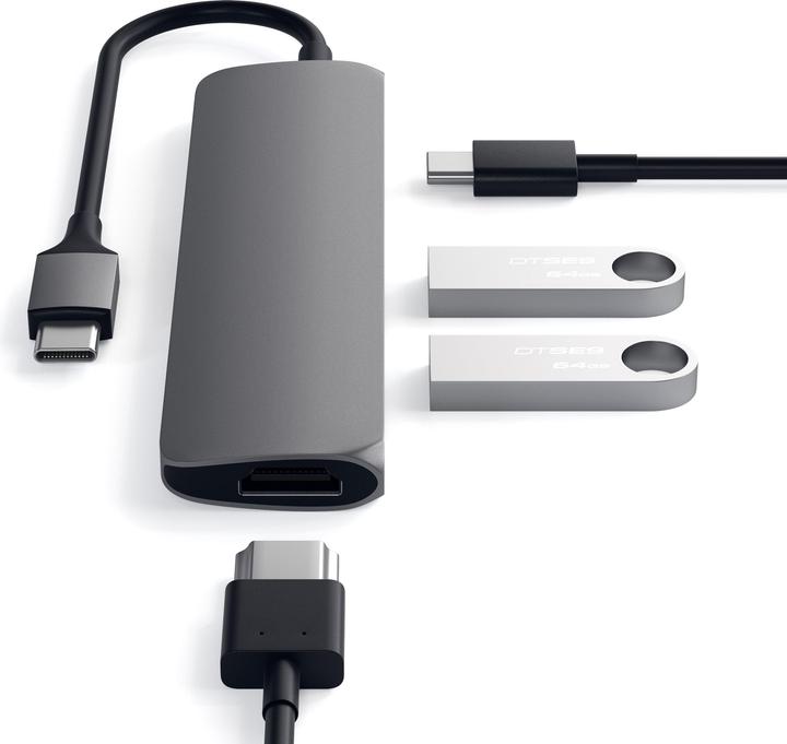 Produktbild Satechi St-Cmam (USB-C, 4 Ports)