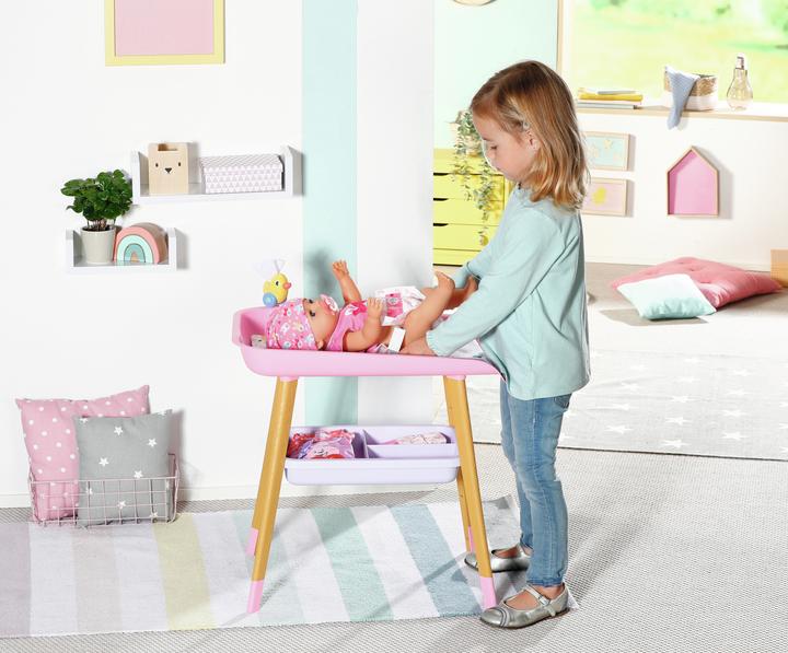 Actual product image Zapf Creation Baby born changing table