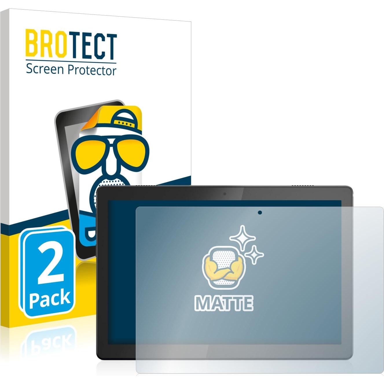 BROTECT Entspiegelungs-Schutzfolie Displayschutz Matt (2 Stück, Tab M10 TB-X505L), Tablet Schutzfolie