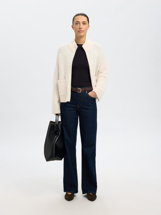 Produktbild Selected Zertifizierter Alpaka Strickjacke (M)