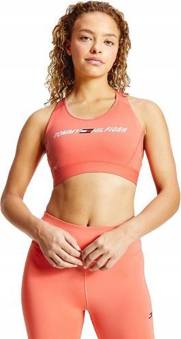 Image du produit Tommy Hilfiger Soutien-gorge de course d'intensité moyenne pour femme avec graphisme (XS)