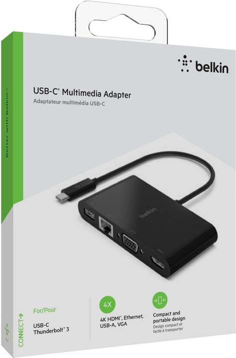 Image du produit Belkin AVC005btBK (USB-C, 1 portion)