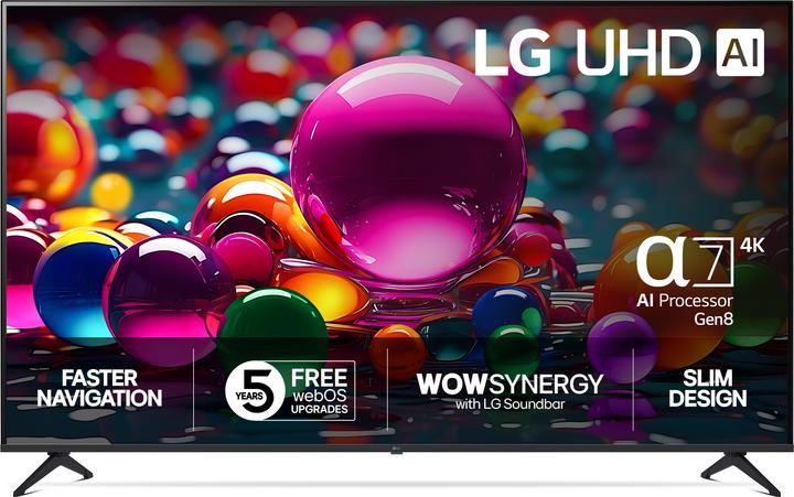 LG 86UA75006LA (86", UA75, LED, LCD, 4K, 2025)