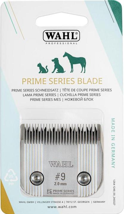 Actual product image Wahl Prime Series Knives #9 2mm Full Teeth Blade Set (Dog, Vault)